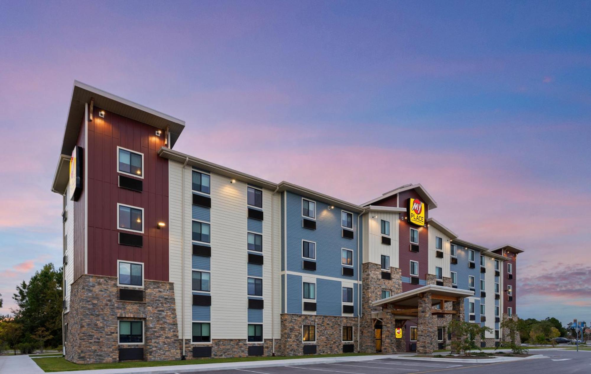 My Place Hotel-Jacksonville-Camp Lejeune, Nc Buitenkant foto